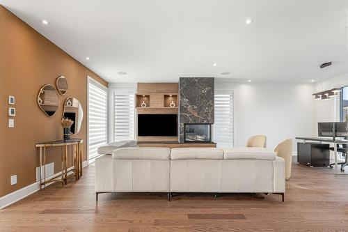 Salon - 769 Rue Louis-Quilico, Boucherville, QC - Indoor Photo Showing Living Room With Fireplace
