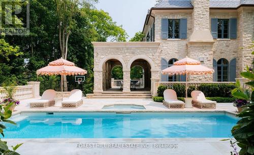 221 Forest Hill Road, Toronto, ON - Outdoor With In Ground Pool