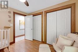 Second bedroom has two large double closets - 
