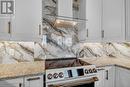 Stunning backsplash - 2509/2510 - 515 St Laurent Boulevard, Ottawa, ON  - Indoor Photo Showing Kitchen 