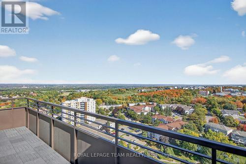 Evening Sunsets - 2509/2510 - 515 St Laurent Boulevard, Ottawa, ON - Outdoor With Balcony With View