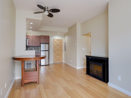 307-611 Brookside Rd, Colwood, BC - Indoor With Fireplace