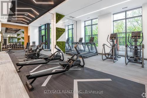 1610 - 202 Burnhamthorpe Road E, Mississauga, ON - Indoor Photo Showing Gym Room