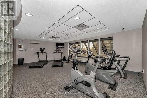 1701 - 199 Kent Street, Ottawa, ON - Indoor Photo Showing Gym Room