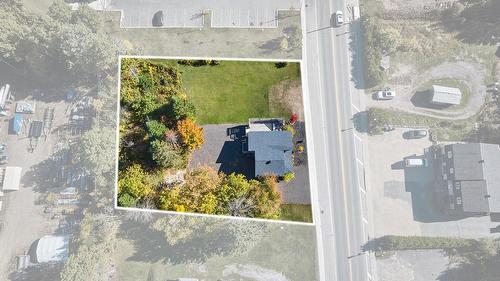 Photo aérienne - 721 Rue Principale, Saint-Donat, QC -  With View