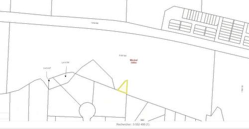 Plan (croquis) - Côte Des Anges, Mirabel, QC 