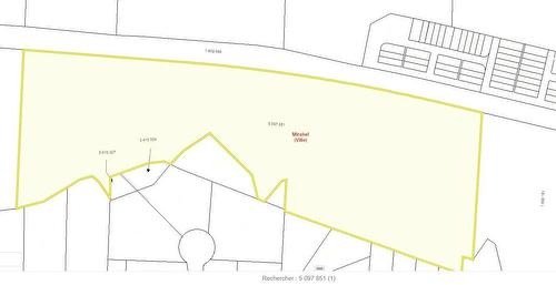 Plan (croquis) - Côte Des Anges, Mirabel, QC 