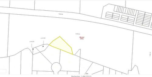 Plan (croquis) - Côte Des Anges, Mirabel, QC 