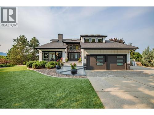 702 Cypress Drive, Coldstream, BC - Outdoor With Facade