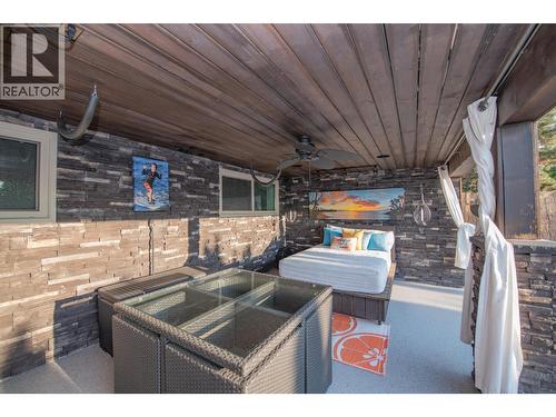 Patio under deck - 702 Cypress Drive, Coldstream, BC - Outdoor
