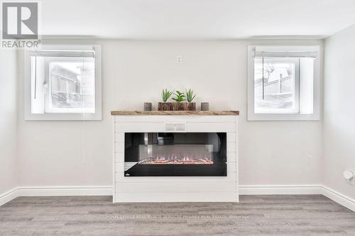 47 Castlefield Drive, Hamilton, ON - Indoor Photo Showing Living Room With Fireplace