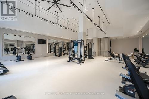 1307 - 28 Ann Street, Mississauga, ON - Indoor Photo Showing Gym Room