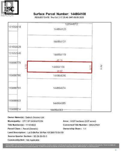 619 H Avenue S, Saskatoon, SK 