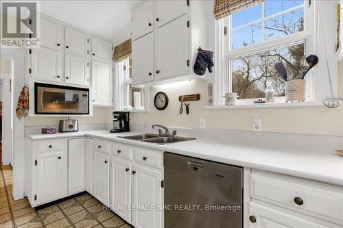 15 Trafalgar Street, St. Catharines (Downtown), ON - Indoor Photo Showing Kitchen With Double Sink