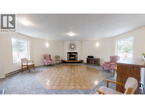 Common room dance floor - 337 Mckinney Road Unit# 104, Oliver, BC - Indoor With Fireplace