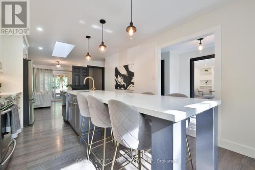 1131 Carol Street, Burlington, ON - Indoor Photo Showing Kitchen With Stainless Steel Kitchen With Upgraded Kitchen