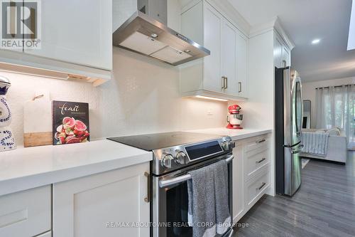 1131 Carol Street, Burlington, ON - Indoor Photo Showing Kitchen With Stainless Steel Kitchen With Upgraded Kitchen