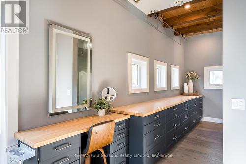 Storage in primary bedroom with make up vanity - 589108 Grey Road 19, Blue Mountains, ON - Indoor