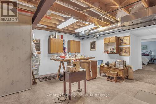 Furnace Room - 58 Wilkins Crescent, Tillsonburg, ON - Indoor Photo Showing Basement