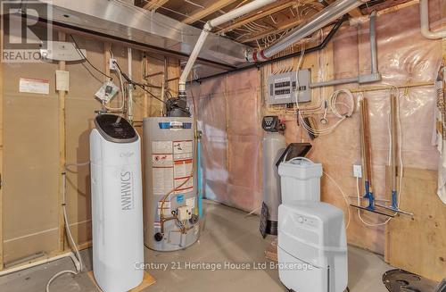 Furnace Room - 58 Wilkins Crescent, Tillsonburg, ON - Indoor Photo Showing Basement