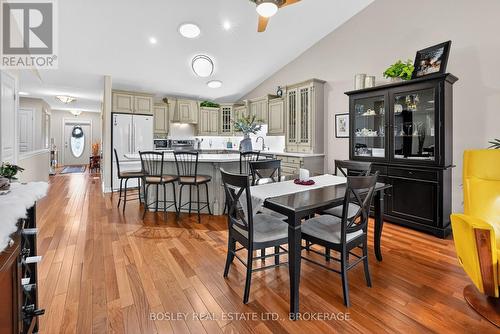 CEILING SOLAR TUBES FOR EXTRA LIGHT.. - 3 - 21 Loretta Drive W, Niagara-On-The-Lake (Virgil), ON - Indoor Photo Showing Dining Room