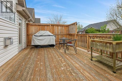 LARGE PRIVATE DECK - 3 - 21 Loretta Drive W, Niagara-On-The-Lake (Virgil), ON - Outdoor With Exterior