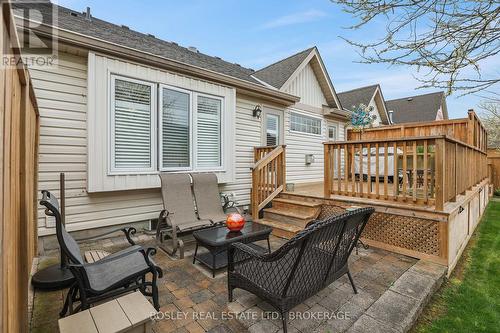 HARDSCAPED OUTDOOR SEATING - 3 - 21 Loretta Drive W, Niagara-On-The-Lake (Virgil), ON - Outdoor With Deck Patio Veranda With Exterior