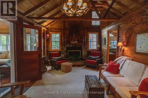 408 Couchs Road, North Kawartha, ON - Indoor With Fireplace