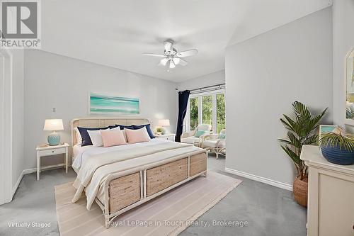 Virtually Staged - 44 Tiny Beaches Road S, Tiny, ON - Indoor Photo Showing Bedroom