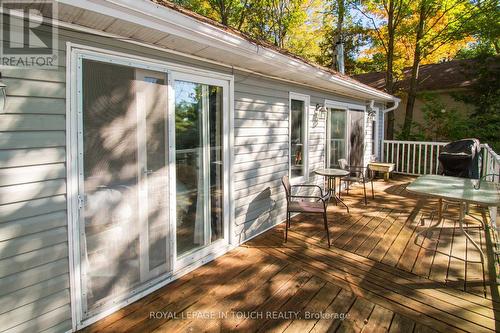 64 Wahnekewening Drive, Tiny, ON - Outdoor With Deck Patio Veranda With Exterior