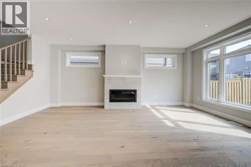 83 Crosswinds Drive, Kitchener, ON - Indoor With Fireplace