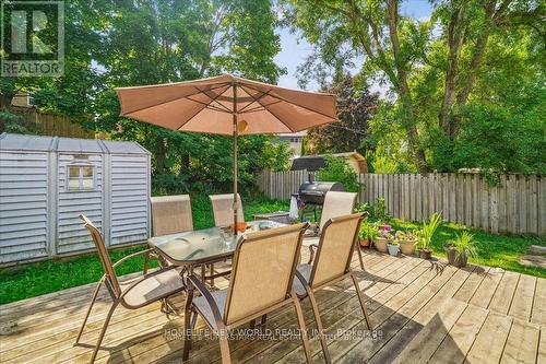 Upper - 47 Davis Road, Aurora, ON - Outdoor With Deck Patio Veranda