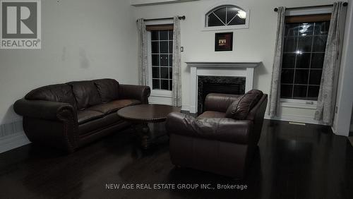 80 Tatra Crescent, Brampton, ON - Indoor Photo Showing Living Room With Fireplace