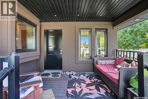 34 Leslie Place, Regina, SK - Outdoor With Deck Patio Veranda With Exterior