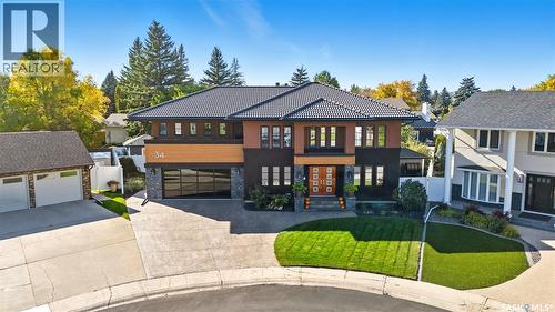 34 Leslie Place, Regina, SK - Outdoor With Facade