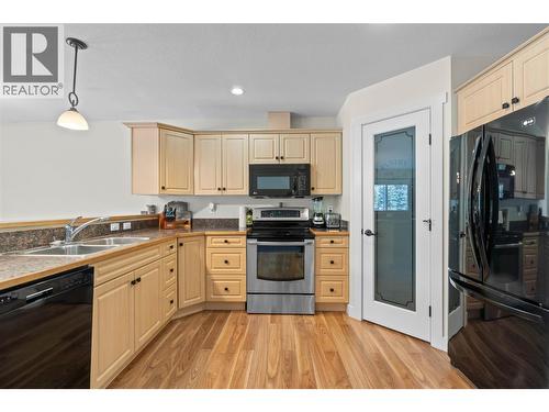 725 Trans Canada Highway, Sicamous, BC - Indoor Photo Showing Kitchen With Double Sink