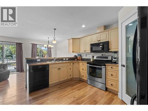 725 Trans Canada Highway, Sicamous, BC - Indoor Photo Showing Kitchen With Double Sink