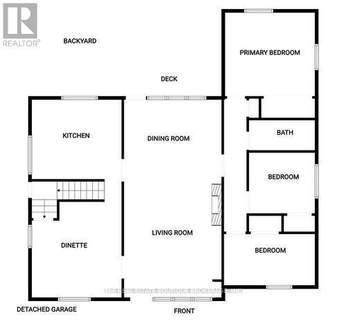 Main Level floorplan - 1966 Concession 2 W, Hamilton, ON - Other