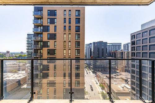 Balcony - 1201-235 Rue Peel, Montréal (Le Sud-Ouest), QC - Outdoor With Balcony With Facade