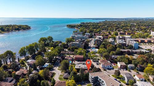Aerial photo - 692 Ch. Du Bord-Du-Lac-Lakeshore, Dorval, QC - Outdoor With Body Of Water With View