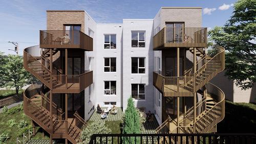 Back facade - 5102 Rue Vaillant, Montréal (Le Sud-Ouest), QC - Outdoor