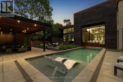 1287 Birchview Drive, Mississauga, ON -  Photo Showing Other Room With In Ground Pool