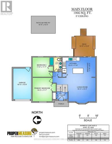 Floor Plan - Main Level - 44 Maple Leaf Avenue S, Fort Erie (Ridgeway), ON - Other