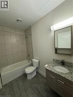 Full bath featuring  shower combination and vanity - 