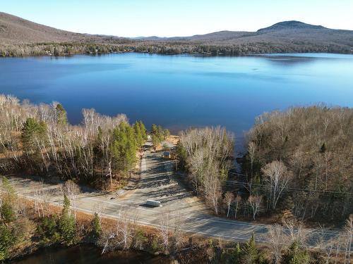 Photo aérienne - 193 Ch. De L'Aéroport, Saint-Donat, QC - Outdoor With Body Of Water With View