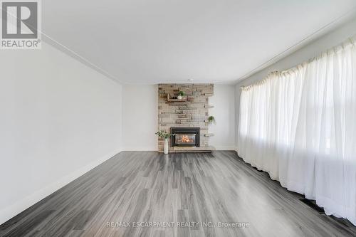 167 Miles Road, Hamilton, ON - Indoor Photo Showing Living Room With Fireplace