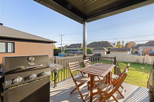 Back facade - 1500 Rue Houle, Trois-Rivières, QC - Outdoor With Deck Patio Veranda With Exterior