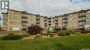 108 3730 Eastgate Drive E, Regina, SK  - Outdoor With Balcony With Facade 