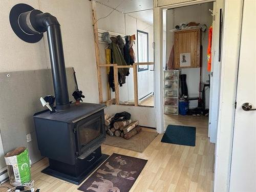 Cuisine - 365Z 5E Rang, Laverlochère-Angliers, QC - Indoor With Fireplace