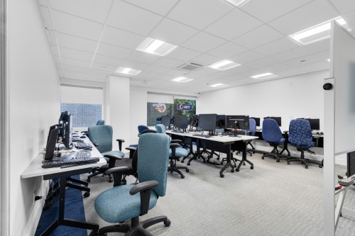 Interior - 5075 Rue De Sorel, Montréal (Côte-Des-Neiges/Notre-Dame-De-Grâce), QC - Indoor Photo Showing Office